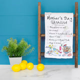 Mother’s Day Wishlist Tea Towel – Funny Mom Gift – Avery's Home