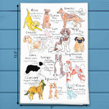 Zodiac Dog Tea Towel – Astrology Pet Gift – Avery's Home