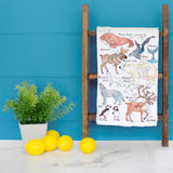 Arctic Wildlife Tea Towel – Northern Nature Decor – Avery's Home