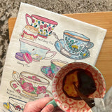 Tea Room Customizable Tea Towel – Elegant Beverage Decor – Avery's Home