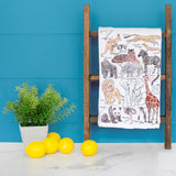 Zoo Animal Tea Towel – Safari Jungle Decor – Avery's Home