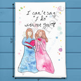 Bridesmaid Ask Tea Towel – Proposal Gift – Avery's Home
