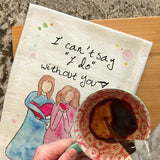 Bridesmaid Ask Tea Towel – Proposal Gift – Avery's Home