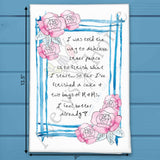 Southern Project Humor Tea Towel – Funny Fix-it Gift – Avery's Home