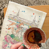 Kentucky Derby Tea Towel – Churchill Downs Party Decor – Avery's Home