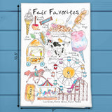 State Fair Favorites Tea Towel – County Festival Decor – Avery's Home
