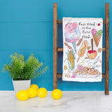 Fair Food Tea Towel – Festival Favorite Decor – Avery's Home