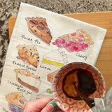 Favorite Pies Tea Towel – Sweet Dessert Decor – Avery's Home