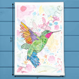 Ruby Throated Hummingbird Tea Towel – Garden Decor – Avery's Home