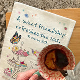Friendship Refreshes the Soul Tea Towel – Faithful Gift – Avery's Home