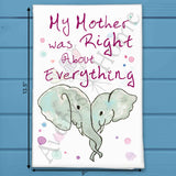 Mom Truth Tea Towel – Funny Parenting Gift – Avery's Home