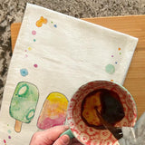 Fruit Popsicle Tea Towel – Summer Kitchen Decor – Avery's Home