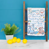 Baby Boy Saying Tea Towel – Snuggly Nursery Decor – Avery's Home