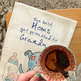 Grandma Quote Tea Towel – Generational Sentiment Decor – Avery's Home