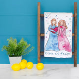 Sisters Tea Towel – Close at Heart Gift – Avery's Home