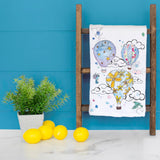 Hot Air Balloon Tea Towel – Inspirational Custom Decor – Avery's Home
