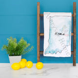 Indiana Home Tea Towel – Midwest State Pride Decor – Avery's Home