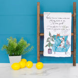 Never Leave Without Coffee Tea Towel – Daily Truth – Avery's Home