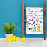Celebrate With Dogs Tea Towel – Party Pup Decor – Avery's Home