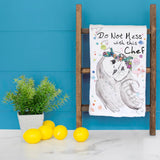 Don’t Mess With Chef Tea Towel – Bold Kitchen Gift – Avery's Home