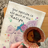 Recipe for Drama Tea Towel – Funny Kitchen Sass – Avery's Home