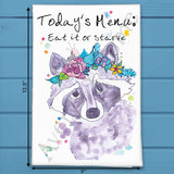 Today’s Menu Tea Towel – Lazy Kitchen Decor – Avery's Home