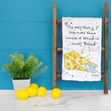 I Love Cheese Tea Towel – Dairy Delight Gift – Avery's Home