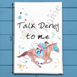 Kentucky Derby Horse Tea Towel – Race Day Decor – Avery's Home