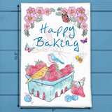 Happy Baking Tea Towel – Sweet Spring Decor – Avery's Home