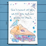 Sweet as Pie Tea Towel – Southern Sass Gift – Avery's Home