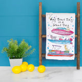 Any Boat Lake Day Tea Towel – Nautical Decor – Avery's Home