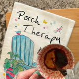 Porch Therapy Tea Towel – Adirondack Lake Decor – Avery's Home