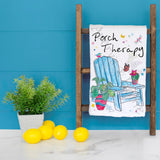 Porch Therapy Tea Towel – Adirondack Lake Decor – Avery's Home