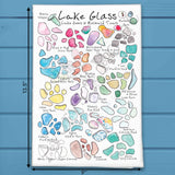 Lake Glass Collector Tea Towel – Shoreline Decor – Avery's Home