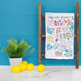 Lake Glass Collector Tea Towel – Shoreline Decor – Avery's Home
