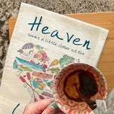 Heaven at the Lake Tea Towel – River Retreat Decor – Avery's Home