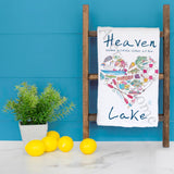 Heaven at the Lake Tea Towel – River Retreat Decor – Avery's Home
