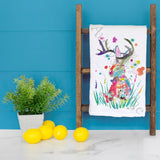 Jackalope Tea Towel – Whimsical Mountain Decor – Avery's Home