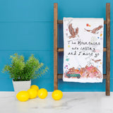Jeep Dog Mountain Tea Towel – Adventure Lover Gift – Avery's Home