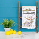 Mountain Jackalope Tea Towel – Mythical Decor – Avery's Home