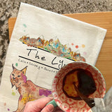 Mountain Lynx Tea Towel – Fierce Forest Decor – Avery's Home