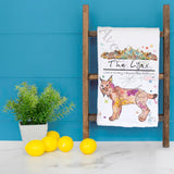 Mountain Lynx Tea Towel – Fierce Forest Decor – Avery's Home