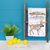 Mountain Moose Tea Towel – Woodland Decor – Avery's Home