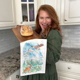 Grand Teton National Park Tea Towel – Wyoming Decor – Avery's Home