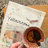 Yellowstone National Park Tea Towel – Scenic USA Decor – Avery's Home