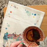 Hike Like a Girl Tea Towel – Dog Trail Humor – Avery's Home