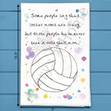 Volleyball Tea Towel – Court Gift Decor – Avery's Home