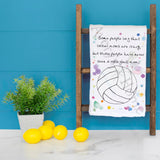 Volleyball Tea Towel – Court Gift Decor – Avery's Home