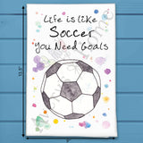 Soccer Tea Towel – Sport Lover Gift – Avery's Home