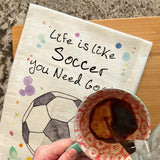 Soccer Tea Towel – Sport Lover Gift – Avery's Home